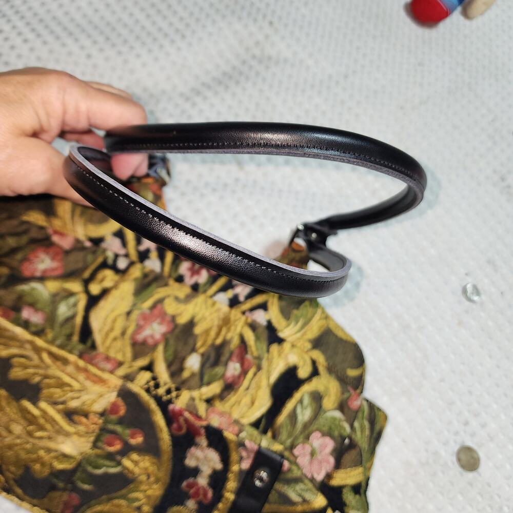 TALBOT TAPESTRY COLORFUL SATCHEL BAG - Picture 4 of 7